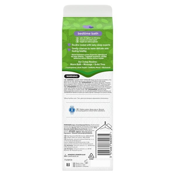 Johnsons Baby Bedtime Bath Refill Pack&nbsp;&nbsp;&nbsp;&nbsp;&nbsp;&nbsp;&nbsp;&nbsp;&nbsp;&nbsp;&nbsp;