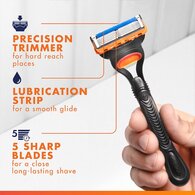Gillette Fusion5 Men’s Razor Blade Refills, 8 Count
