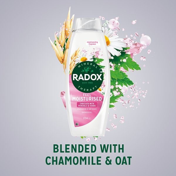 Radox Mineral Therapy Feel Moisturised Shower Gel 675 ml