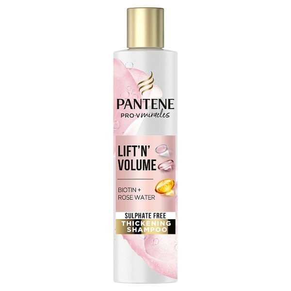 Pantene Lift & Volume Sulphate Free Shampoo, Biotin, 225ml 