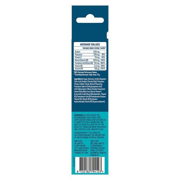 Liquid I.V. Electrolyte Powder Mix Lemon Lime X3