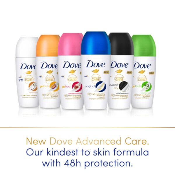 Dove Orginal Anti-Perspirant Deodorant Roll On 50ml