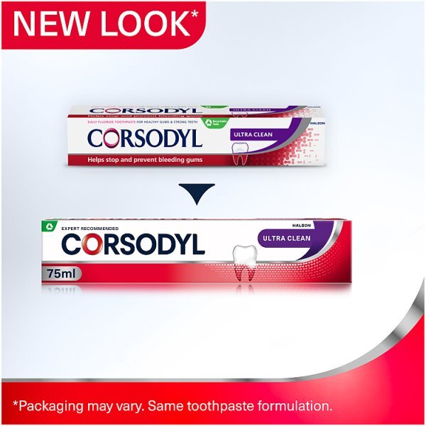 Corsodyl Ultra Clean Daily Gum Care Toothpaste 75ml