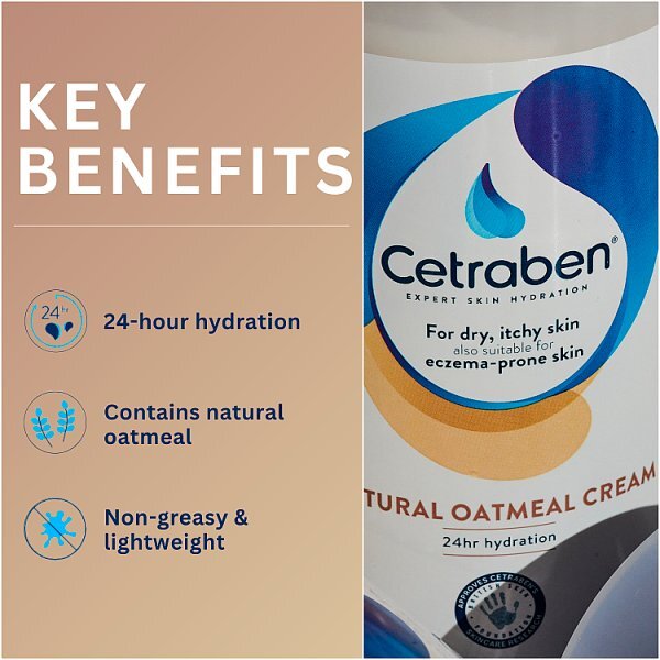 Cetraben Natural Oatmeal Cream 475G
