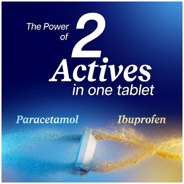 Panacombo Dual Action Paracetamol & Ibuprofen Tablets, 10S