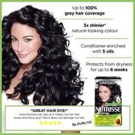 Garnier Nutrisse Permanent Hair Dye Black 1