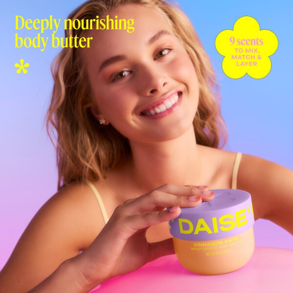 DAISE Moisturising Body Butter in Cinnamon Swirl, 250g