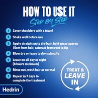 New Hedrin Head Lice 15 Minute Treatment 60ml Spray