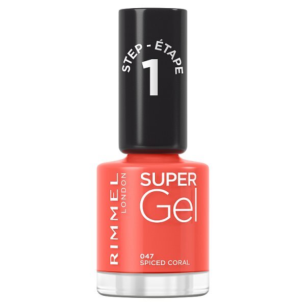 Rimmel Supergel 047 Spiced Coral 12Ml