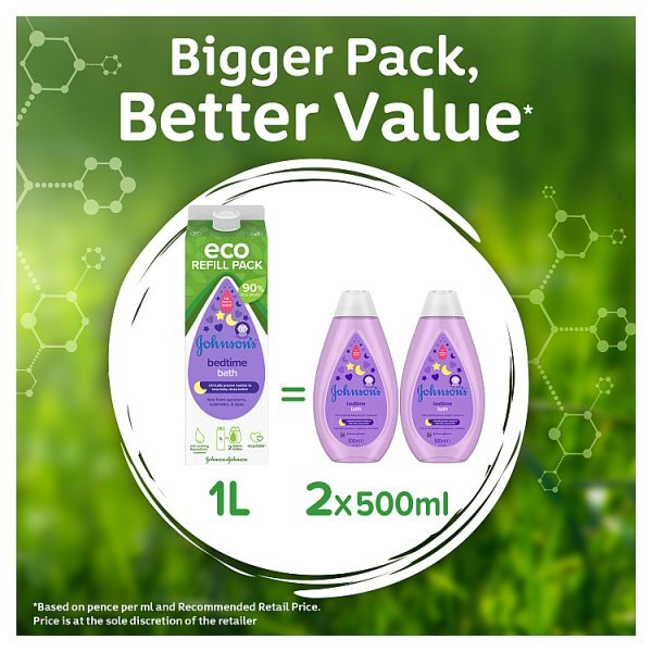Johnsons Baby Bedtime Bath Refill Pack&nbsp;&nbsp;&nbsp;&nbsp;&nbsp;&nbsp;&nbsp;&nbsp;&nbsp;&nbsp;&nbsp;
