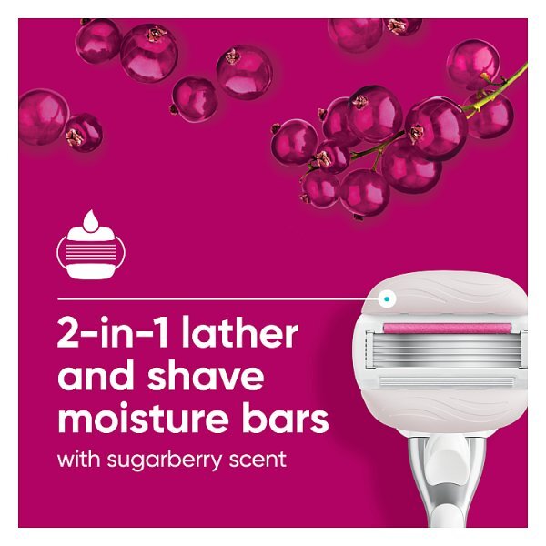Venus Comfortglide Sugarberry plus Olay Razor Blades x3
