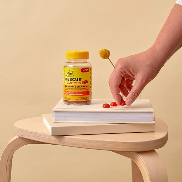 Bach" Rescue - 60 GummiesVegan, Orange Flavoured