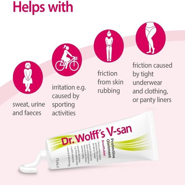 Dr Wolff's V-San Protective Ointment (75Ml)