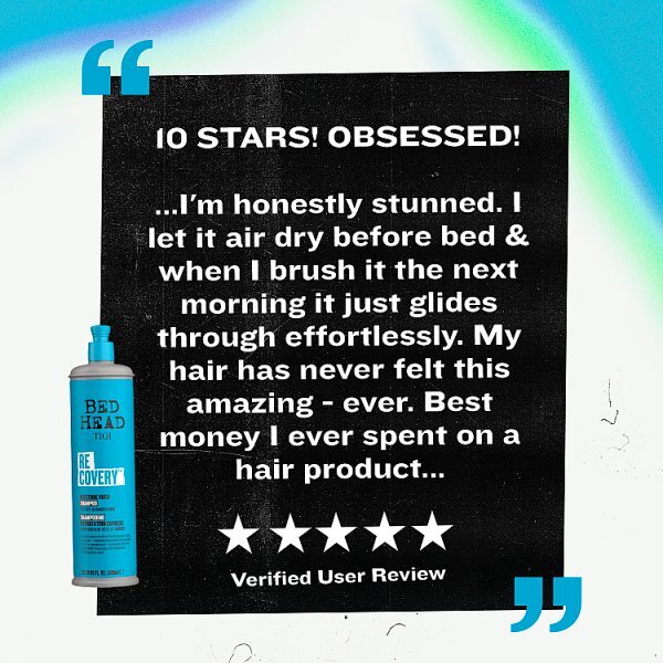TIGI Recovery Shampoo 400ml