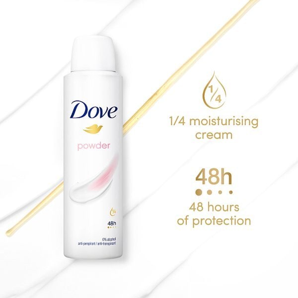 Dove Women Antiperspirant Deodorant Powder Aerosol 150ml