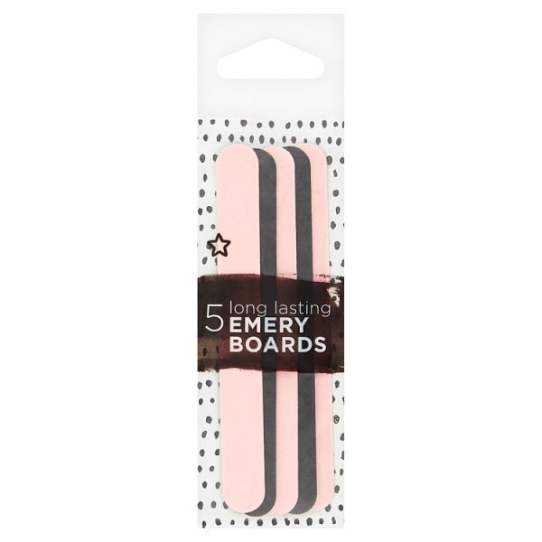 Superdrug Long Life Emery Boards x 5