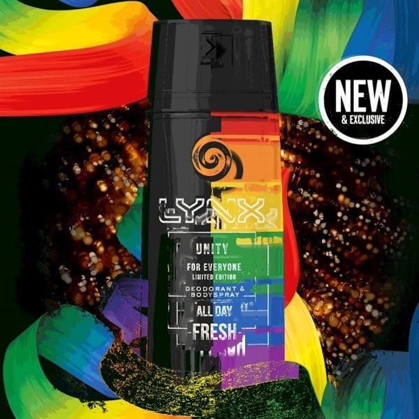 Lynx Bodyspray Unity Pride 250ml