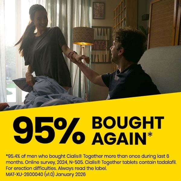 Cialis Together 10mg Tablets - 8 Pack