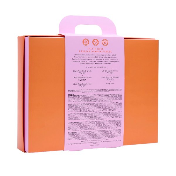Sanctuary Spa Lily & Rose Pamper Parcel Gift Set