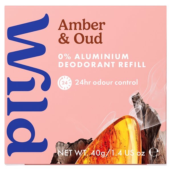 Wild Amber & Oud Deo Refill 40G