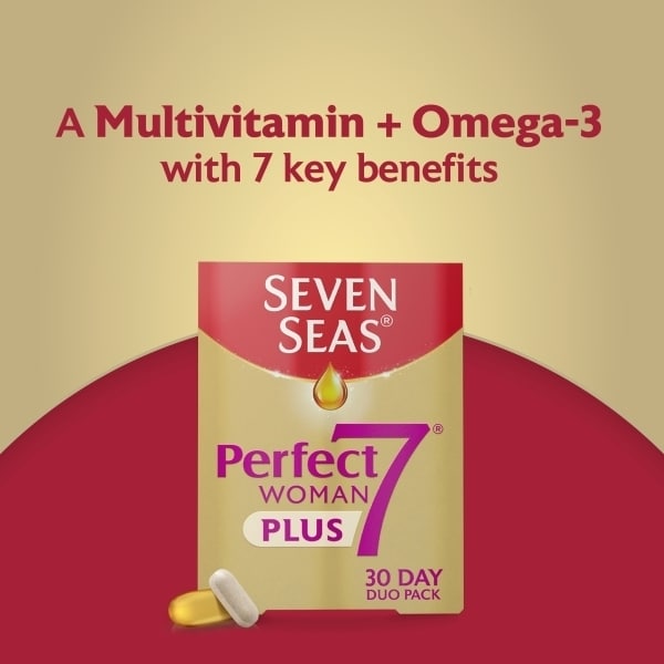 Seven Seas Perfect7 Woman Plus Multivitamins 30 Day Duo Pack