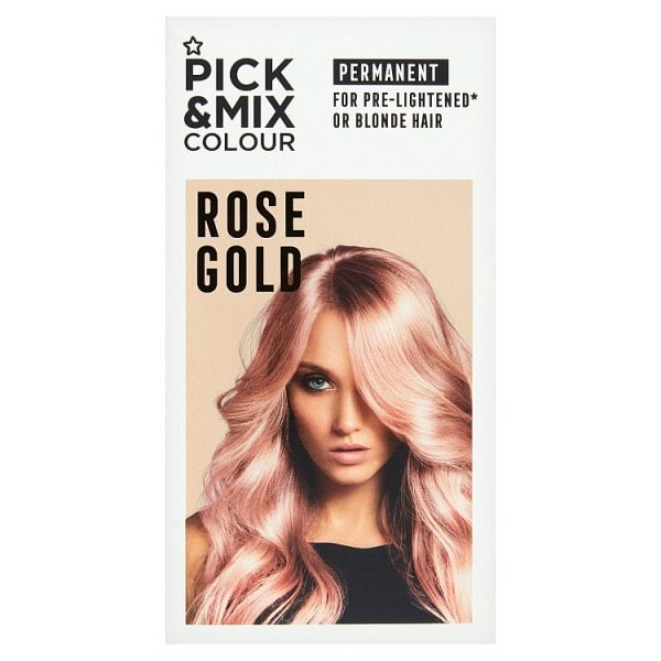 Superdrug Pick & Mix Rose Gold Permanent Colour Hair Dye