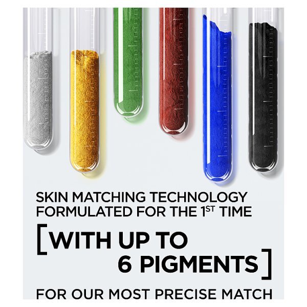 L'Oréal Paris Foundation, True Match with Hyaluronic Acid and SPF 16, 9.5W, 30ml