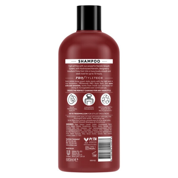 Tresemme Keratin Smooth Shampoo 680ml