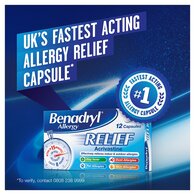 Benadryl Allergy Relief 24 Capsules