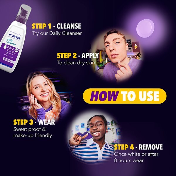 Purifide by Acnecide Skin Restore Patches for Whiteheads, 23