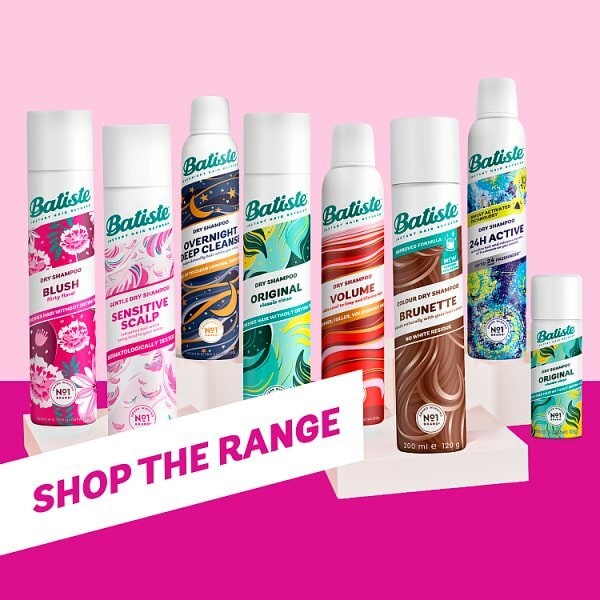 Batiste 24H Fresh Dry Shampoo Touch Activated Technology