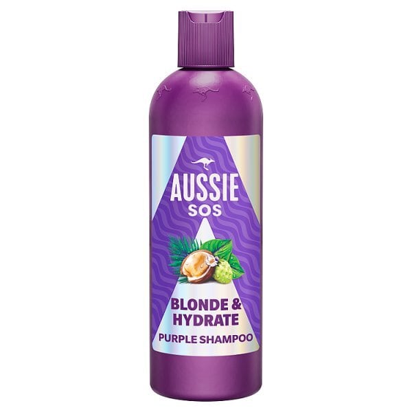 Aussie Blonde & Hydrate Purple Shampoo 300ml