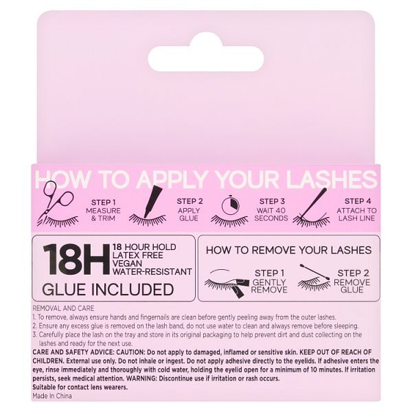 S/D LASH 3/4 FLUTTERY