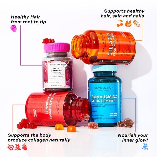 Revolution Beauty Glowing Skin Vegan Gummies