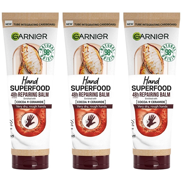 Garnier Cocoa Hand Food Value Pack Bundle