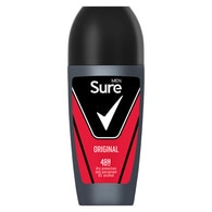 Sure Men Antiperspirant Deodorant Roll On Base Original 50Ml