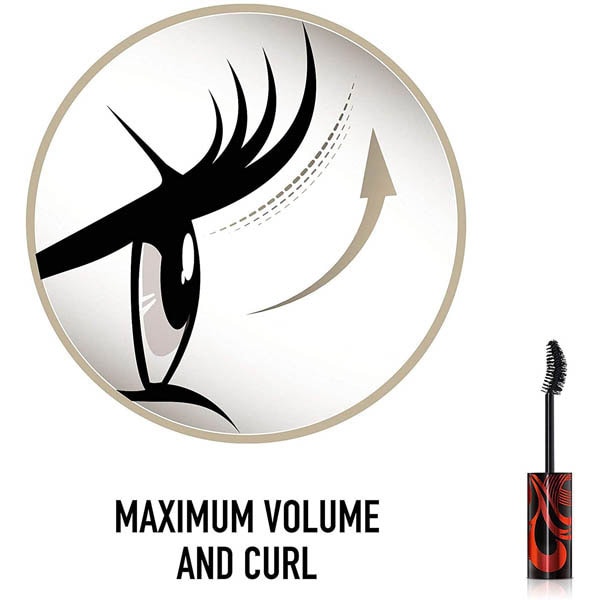 DNR MF 2000 CAL CURL ADDICT MASCARA BLACK.