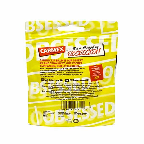 Carmex Obsessed Duo Pouch