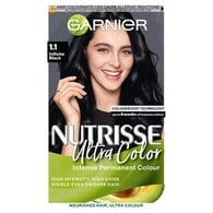 Garnier Nutrisse Permanent Hair Dye 1.1 Infinite Black