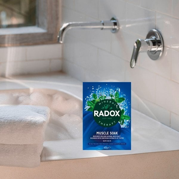 Radox Mineral Therapy Muscle Soak Bath Salts 400 g