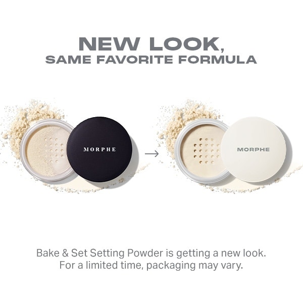 Morphe Jumbo Bake & Set Setting Powder - Brightening Pink
