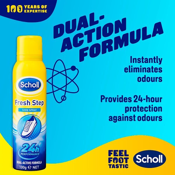Scholl Fresh Step Shoe Odour Removal Spray 150ml