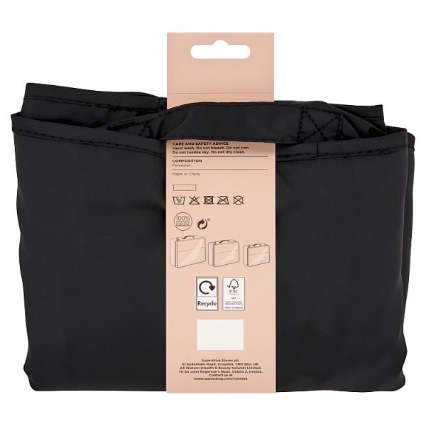Superdrug Packing Cubes Black