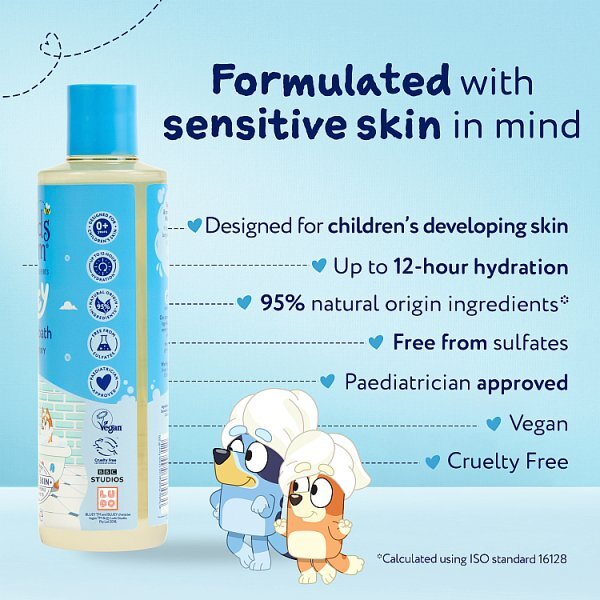 Childs Farm Bubble Bath Bluey-berry 250ml