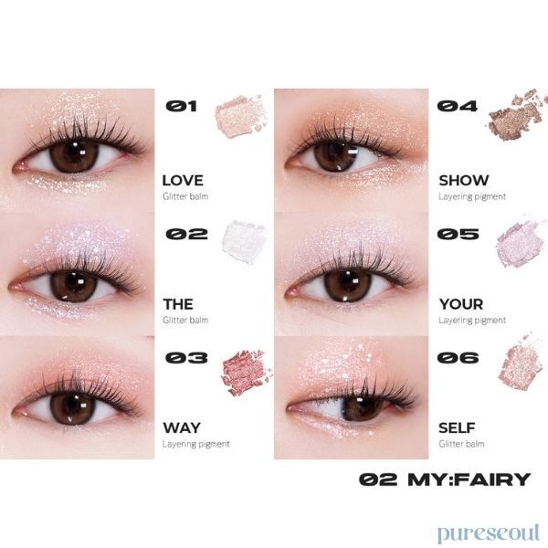 About Tone Ohmy Glitter Pop 02 My Fairy (3.3g)