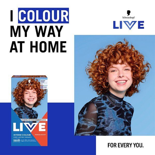 Schwarzkopf LIVE 030 Mango Twist Permanent Hair Dye