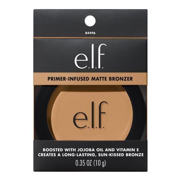 e.l.f. Primer-Infused Matte Bronzer Tan O'clock