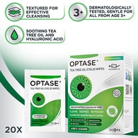 Optase Tea Tree Oil Eyelid Cleansing Wipes