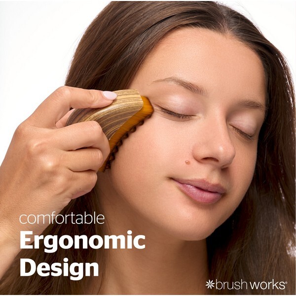 BRUSHWORKS FACE MASSAGE BRUSH
