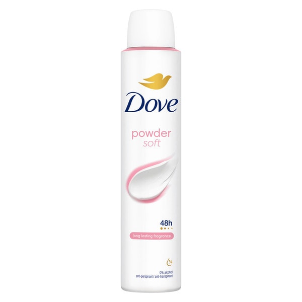 Dove Powder Soft Anti-Perspirant Deodorant Aerosol 200 ml